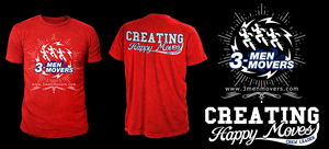 T-shirt Design by steve13 for 3 Men Movers | Design: #5551465