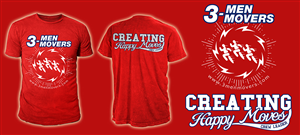 Diseño de Camiseta por steve13 para 3 Men Movers | Diseño #5564979