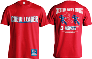 Diseño de Camiseta por BABLEO para 3 Men Movers | Diseño #5562699
