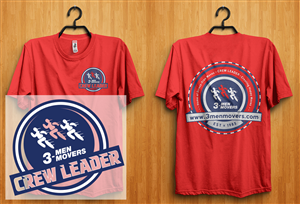 3 Men Movers Uniform Tshirts | Diseño de Camiseta por db1404