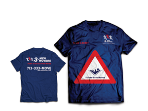 Diseño de Camiseta por FindCreative para 3 Men Movers | Diseño #5562622