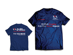 T-shirt Design by FindCreative for 3 Men Movers | Design: #5562625