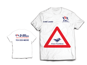 T-shirt Design by FindCreative for 3 Men Movers | Design: #5562630