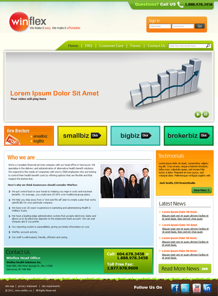 Diseño Web por Expert Designer para James Leard | Diseño #284286