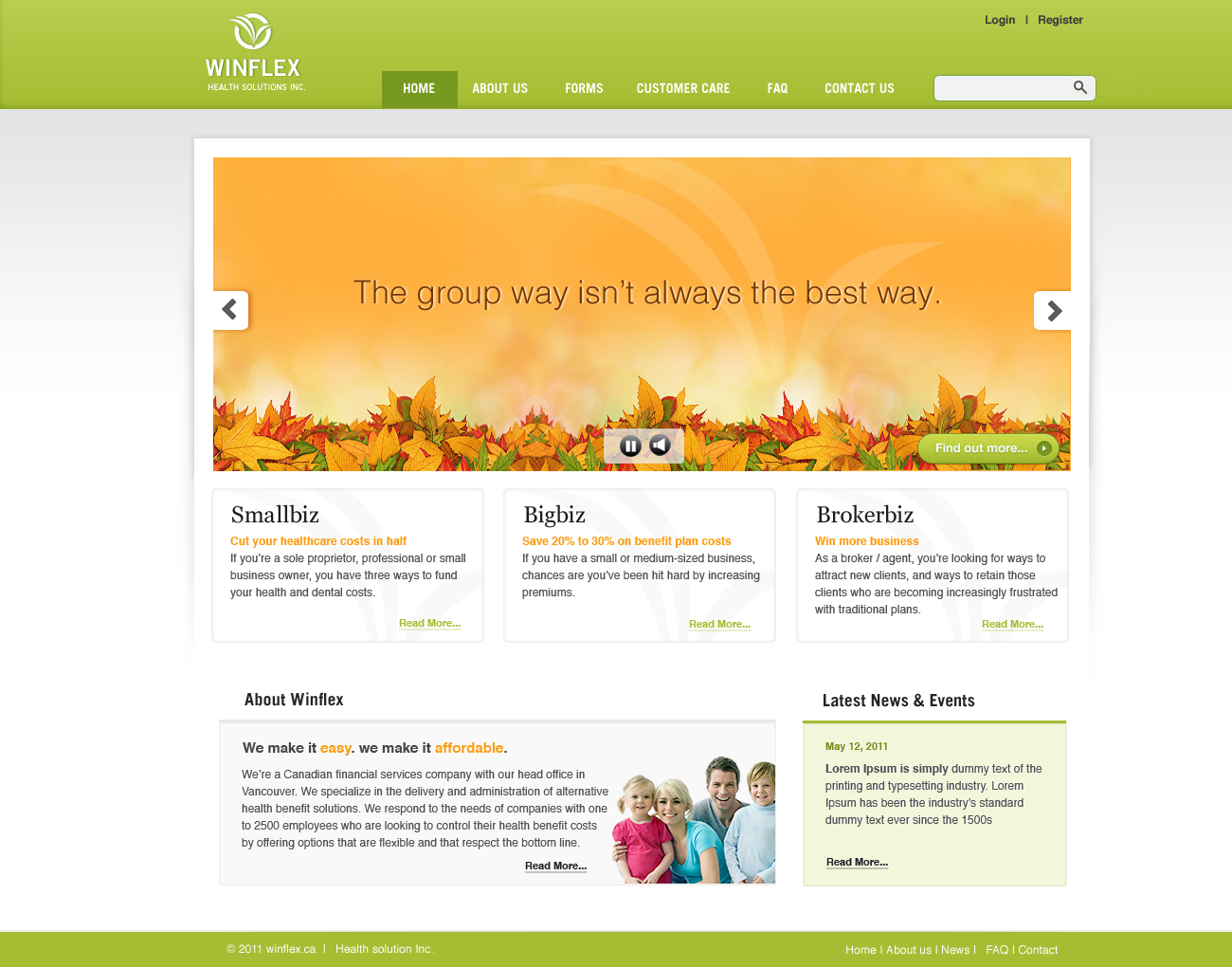 Web Design by Nikki_26pixel for James Leard | Design #288021