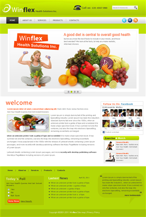 Diseño Web por webxvision para James Leard | Diseño #284578
