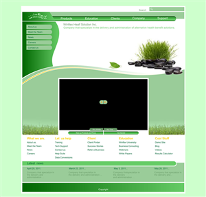 Web Design par Tamara L. pour James Leard | Design : #287395