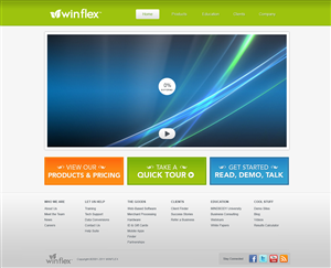 Web Design par MickDesigns Interactive pour James Leard | Design : #288296