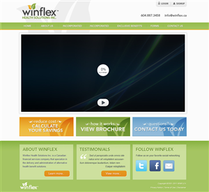 Web Design par MickDesigns Interactive pour James Leard | Design : #292563