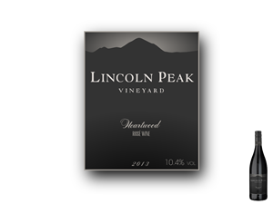 Graphic Design by mo0x for Lincoln Peak Vineyard | Design #1527632