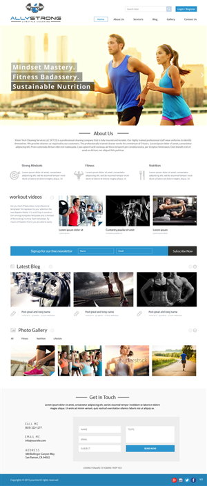Wordpress Design by pb for this project | Design: #5486127