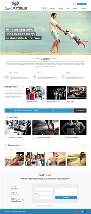 Wordpress Design by pb for this project | Design: #5486132