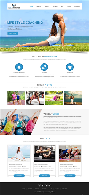 Wordpress Design by pb for this project | Design: #5486135