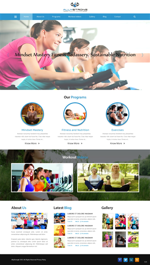 Wordpress Design by pb for this project | Design: #5486139