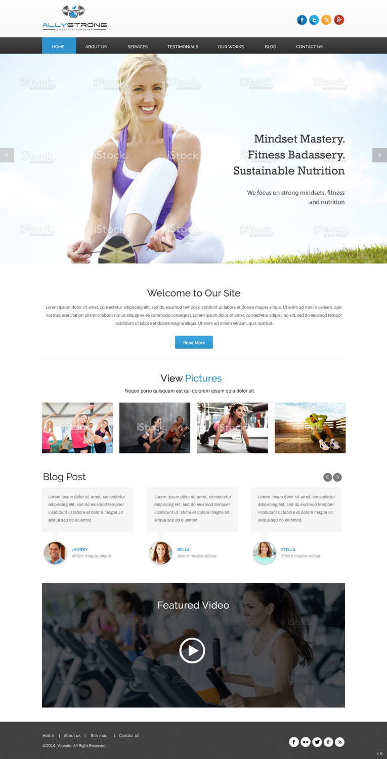 Wordpress Design by pb for this project | Design: #5486143