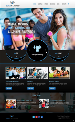Wordpress Design by pb for this project | Design: #5486146