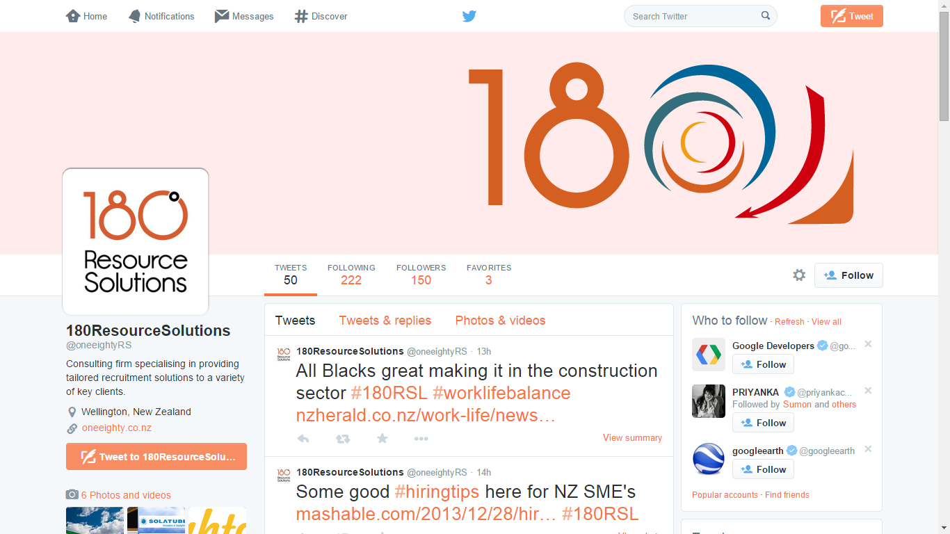 Twitter Design by ergo™ for this project | Design #5490156