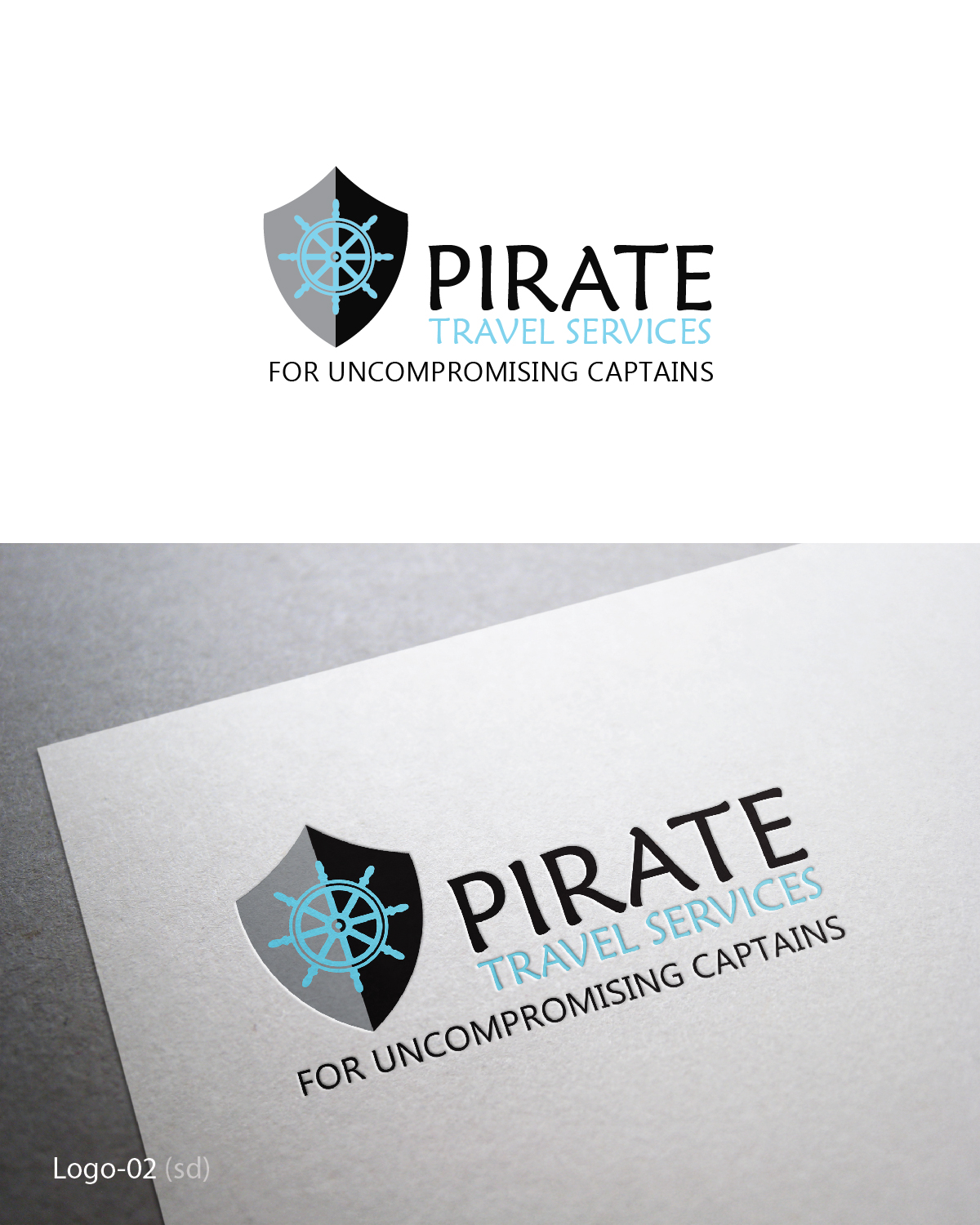 Logo Design by  Esolbiz for Pirate Travel Services | Design: #5472399