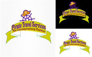 Logo Design by tballest for Pirate Travel Services | Design #5536657