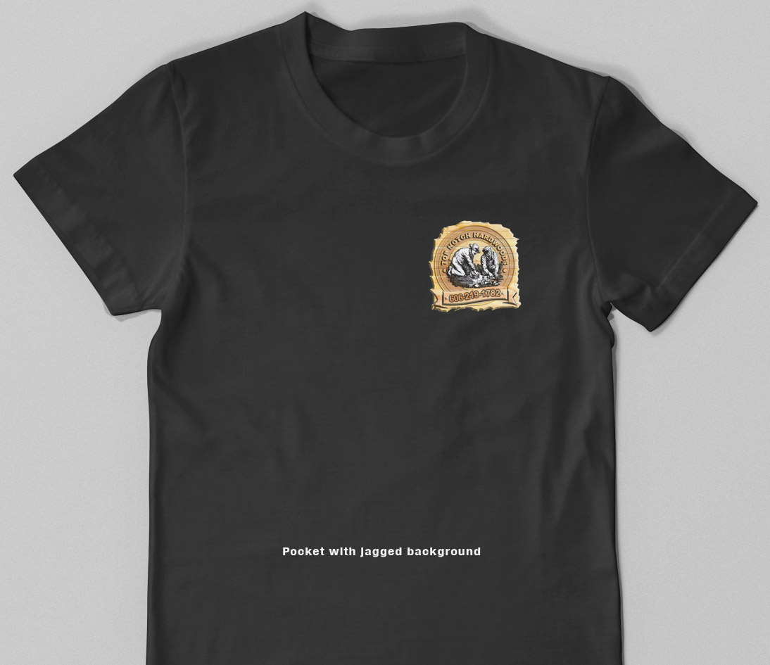 Design de T-shirt par fourdog123 pour Top Notch Hardwoods | Design #5499444