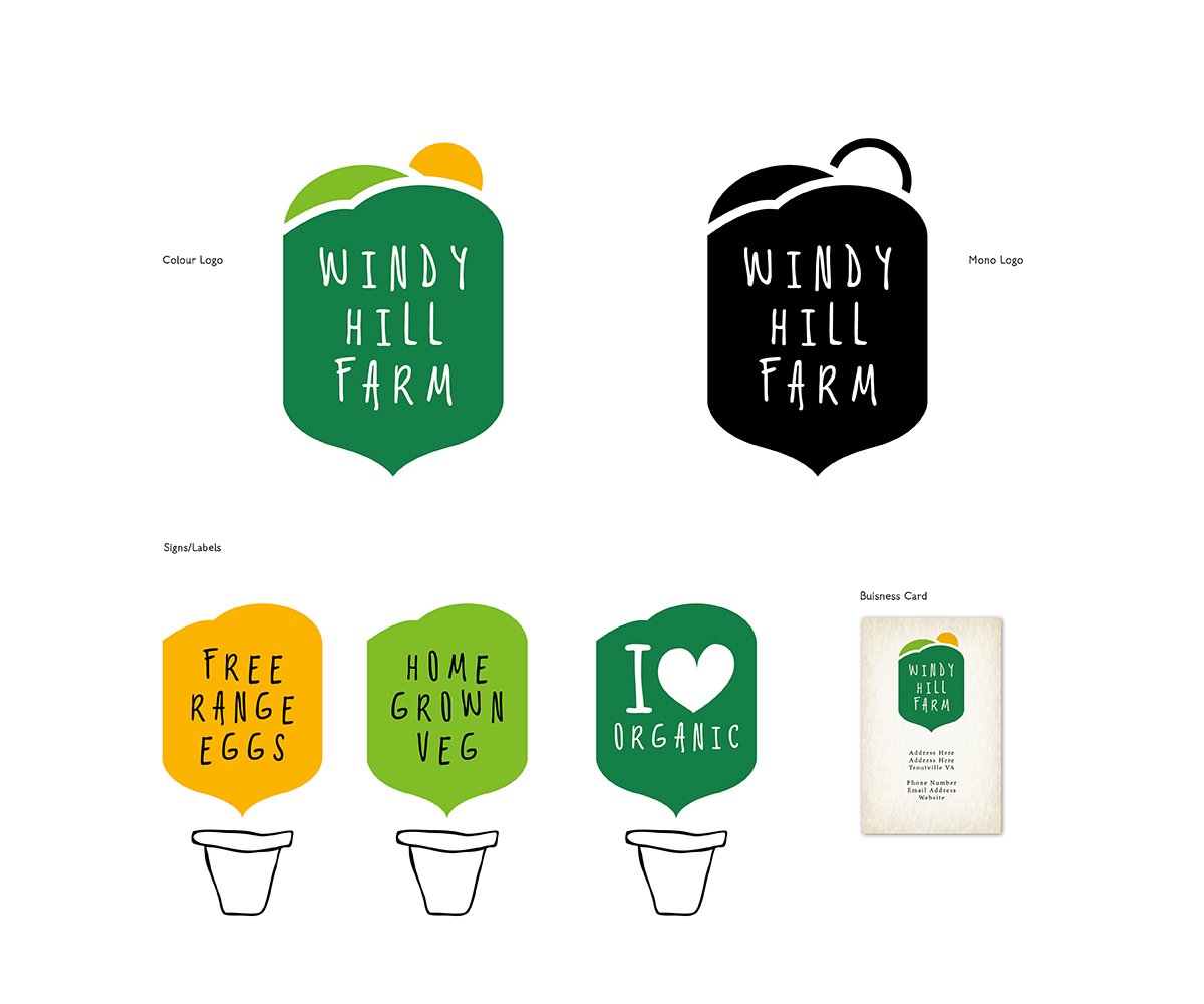 Logo Design by NDS for Windy Hill Farm  | Design #5512572