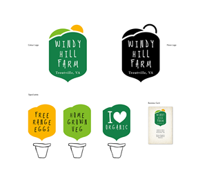 Logo Design by NDS for Windy Hill Farm  | Design: #5570168