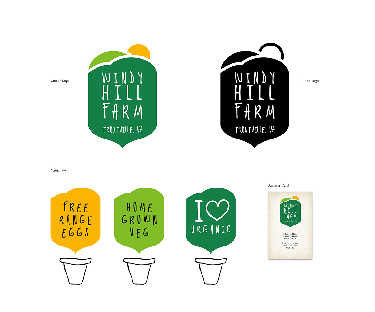 Logo Design by NDS for Windy Hill Farm  | Design: #5571066