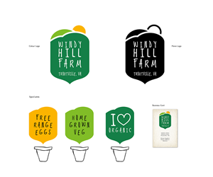 Logo Design by NDS for Windy Hill Farm  | Design: #5571066