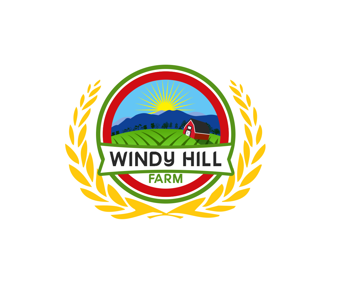 Logo Design by KhristianVinuya for Windy Hill Farm  | Design #5478799