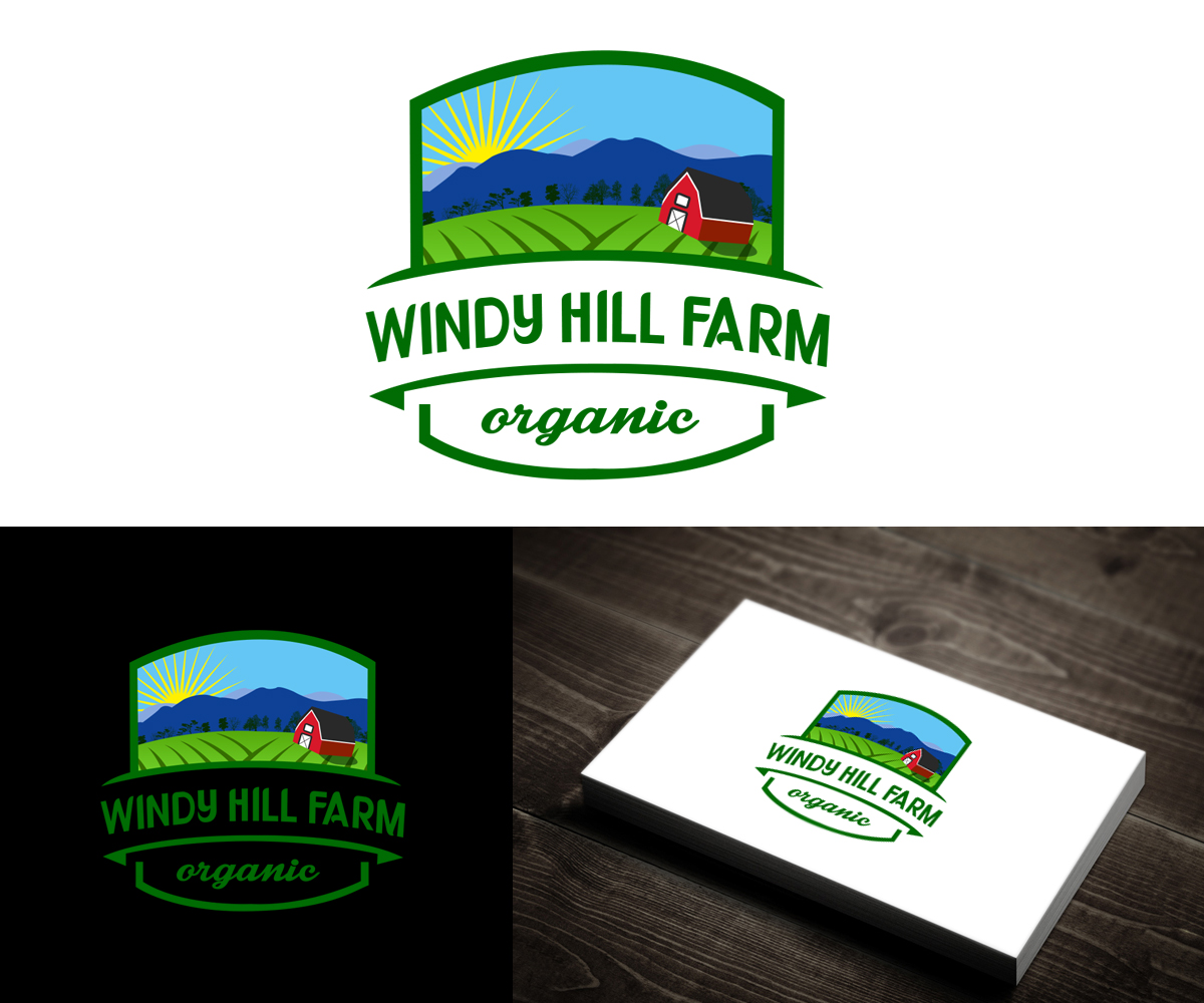 Diseño de Logo por KhristianVinuya para Windy Hill Farm  | Diseño #5481934