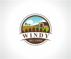 Logo Design by Ryozz for Windy Hill Farm  | Design: #5511118