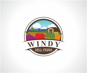 Logo Design by Ryozz for Windy Hill Farm  | Design: #5511643