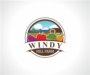 Logo Design by Ryozz for Windy Hill Farm  | Design: #5511883