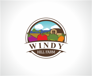 Logo Design by Ryozz for Windy Hill Farm  | Design: #5511905