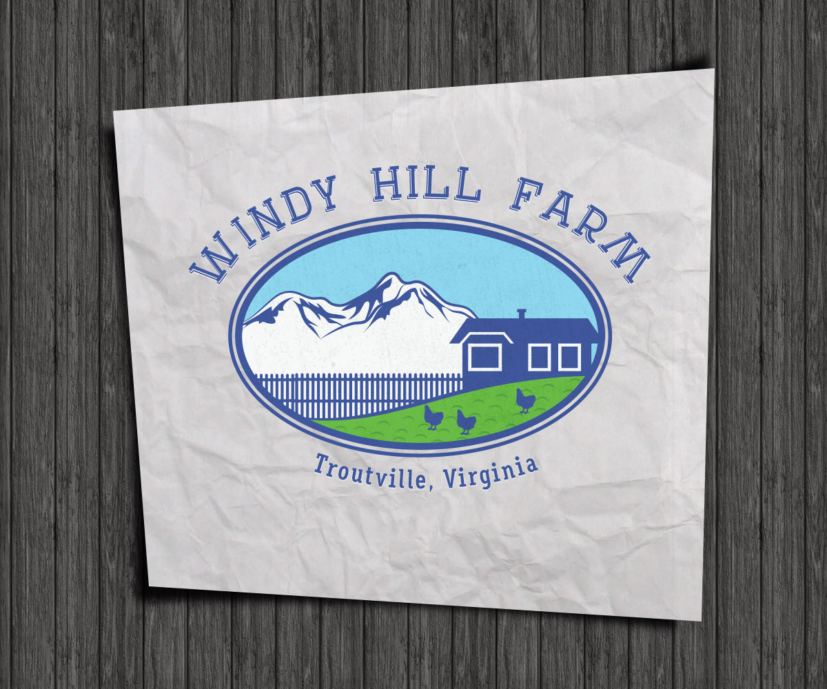 Logo Design by z a n a for Windy Hill Farm  | Design #5606185