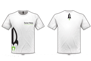 T-shirt Design by Rudy for Rocket Media | Design: #1509607