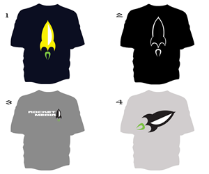 T-Shirt-Design von Alpha+  für Rocket Media | Design #1547114
