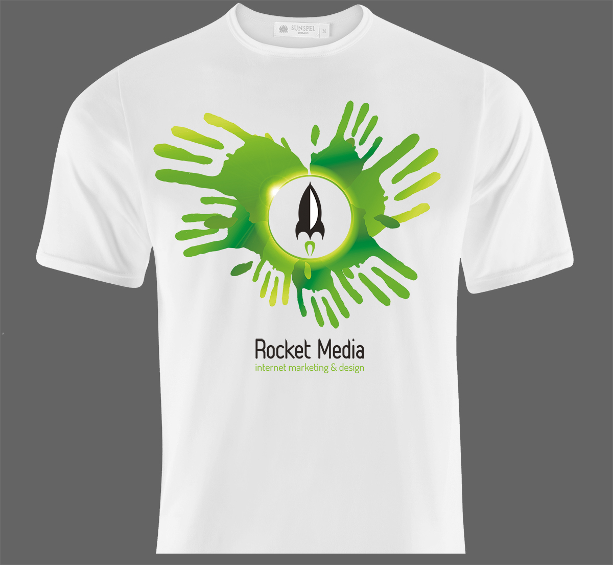 T-Shirt-Design von cifel für Rocket Media | Design #1525855