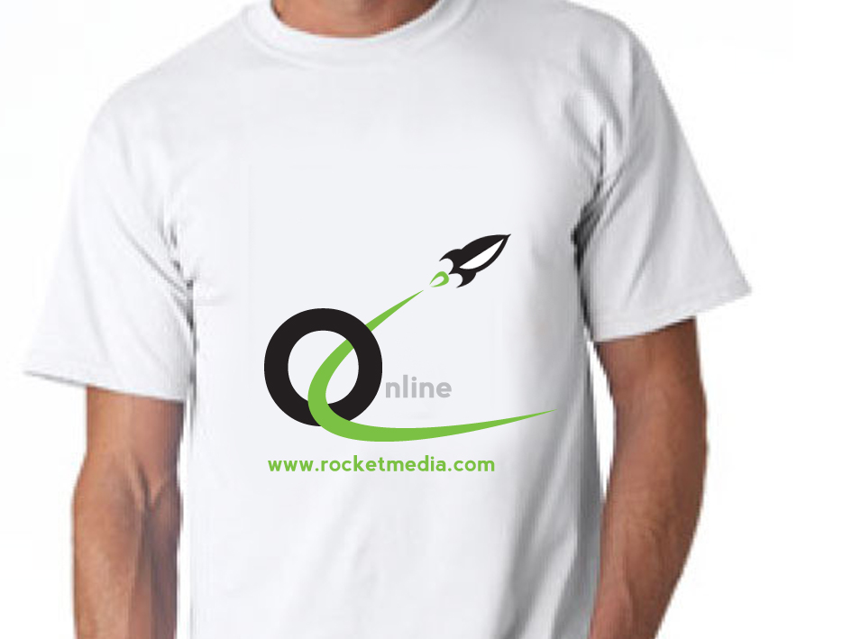 T-shirt Design by whitepaper for Rocket Media | Design #1535213