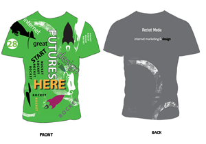 T-shirt Design by lana for Rocket Media | Design: #1531591