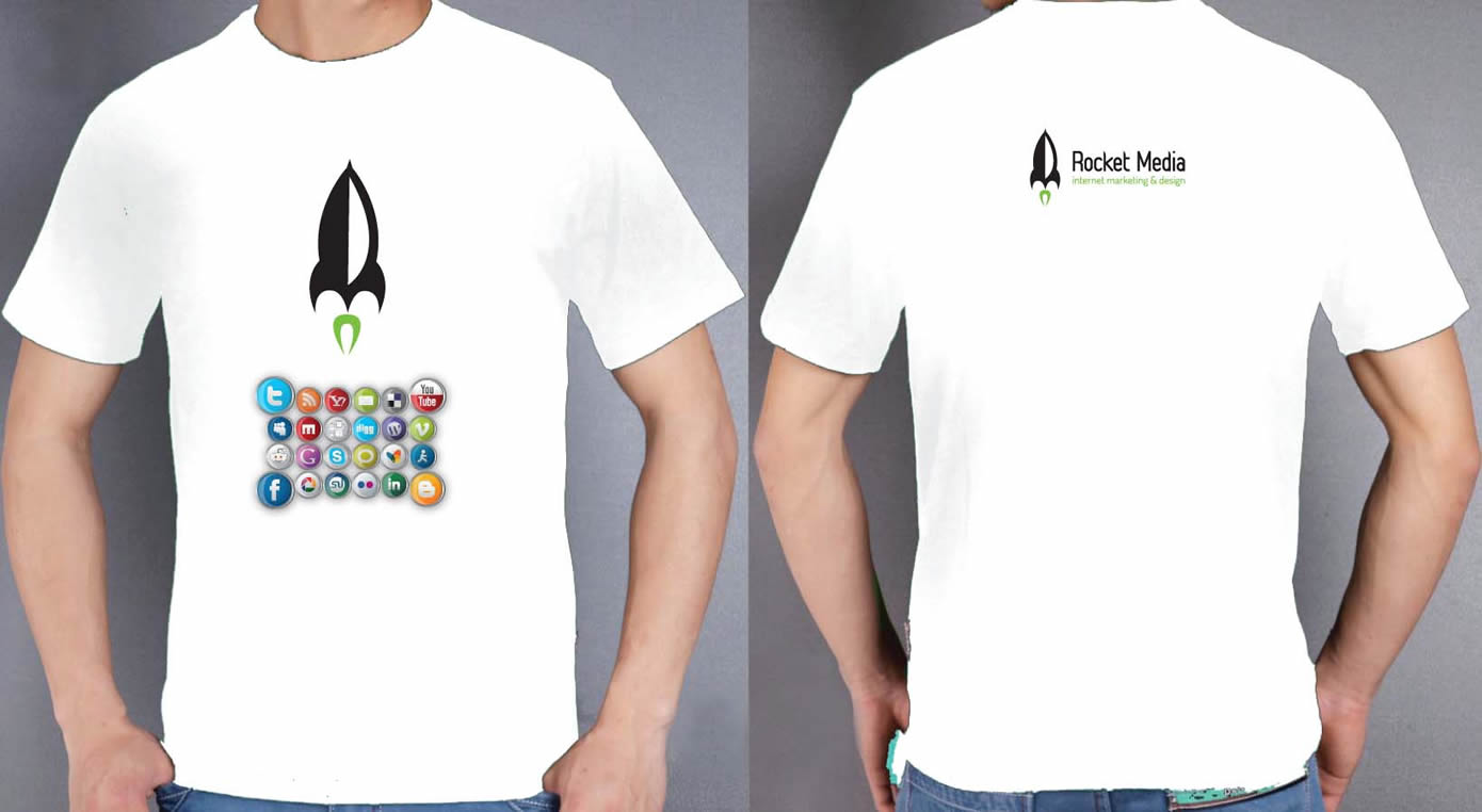 T-shirt Design by Sbss for Rocket Media | Design #1536418