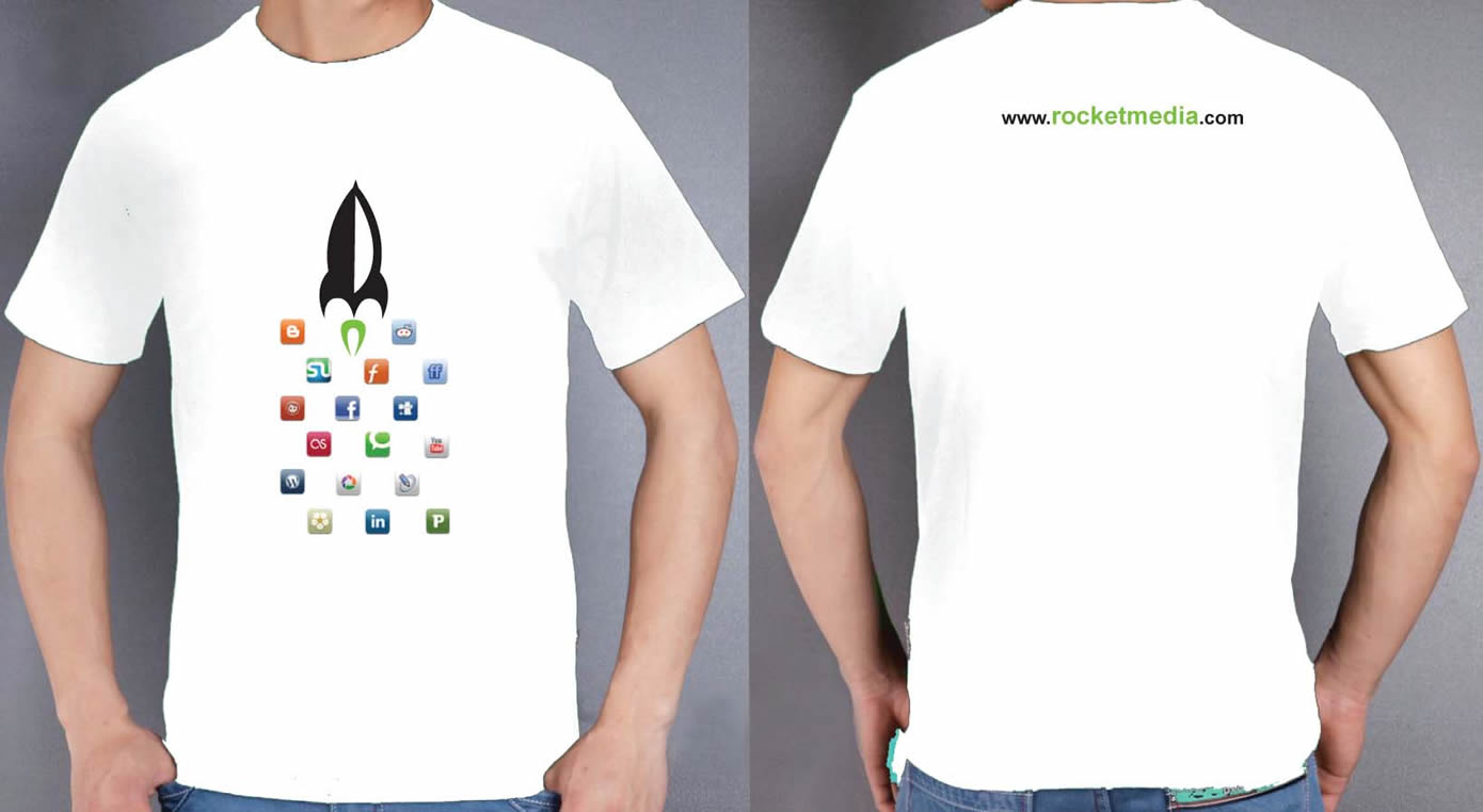 T-shirt Design by Sbss for Rocket Media | Design #1536433