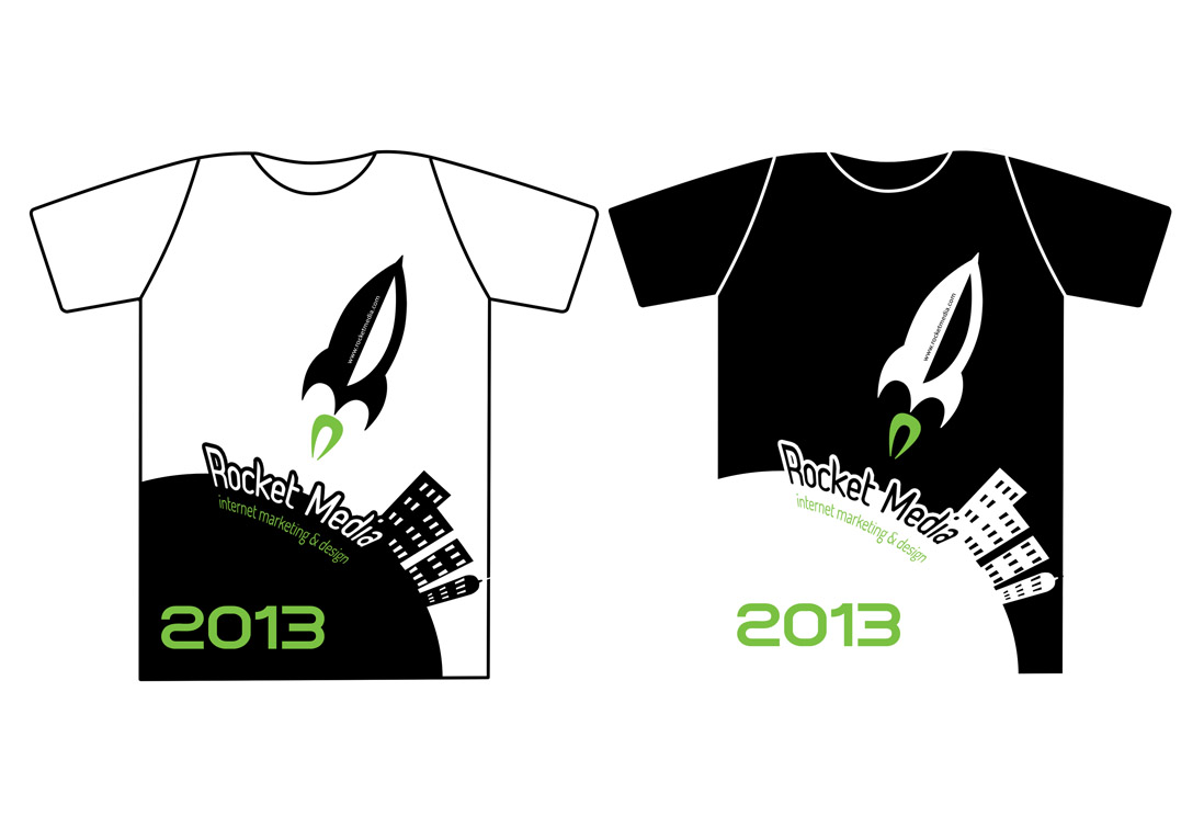 T-shirt Design by tarokun for Rocket Media | Design #1532523