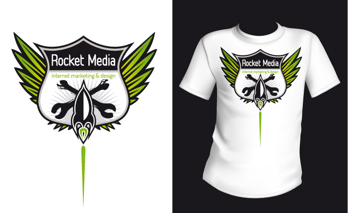 Design de T-shirt par kresh pour Rocket Media | Design #1544964