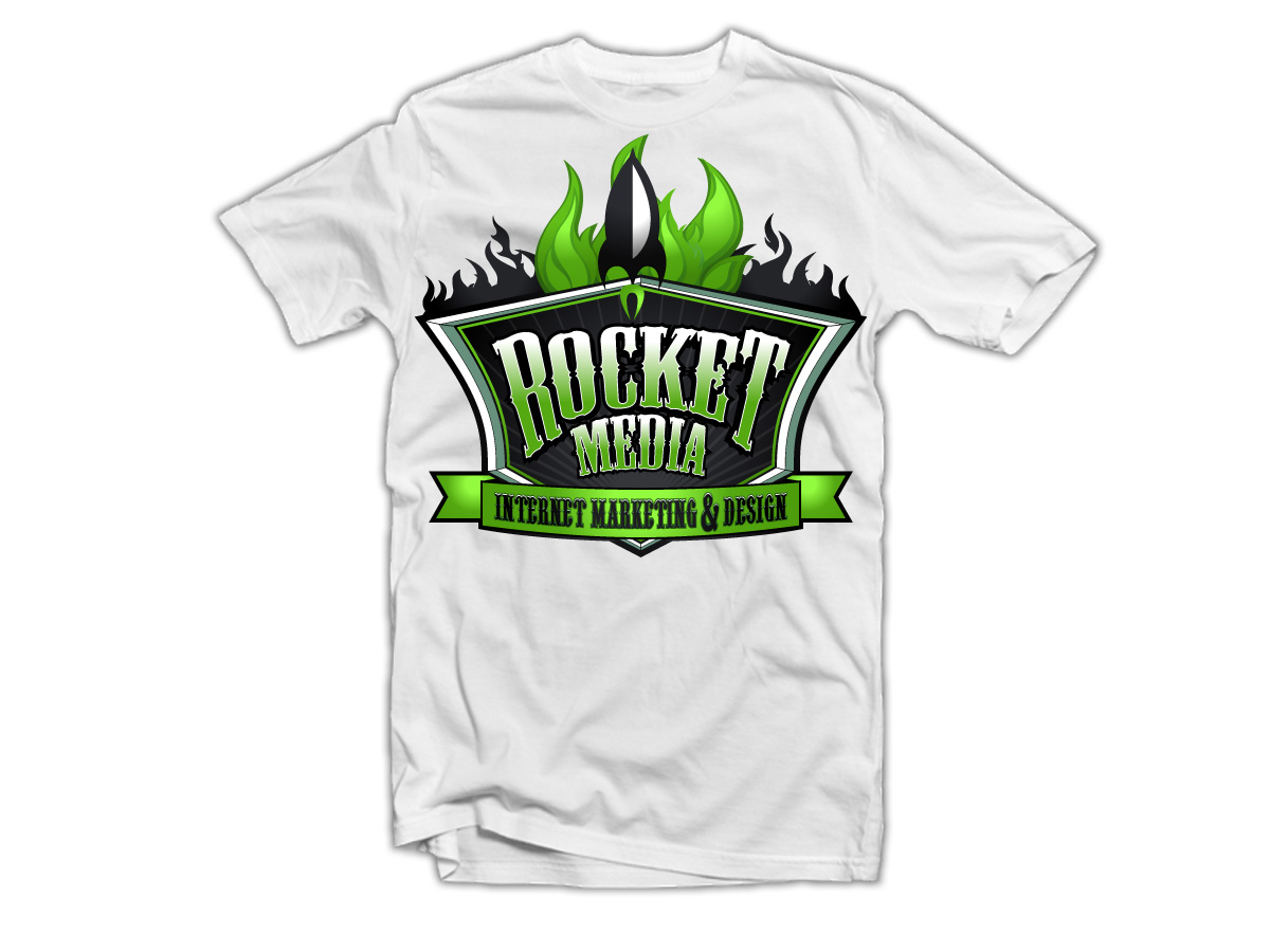 T-shirt Design by 0409i for Rocket Media | Design #1535022