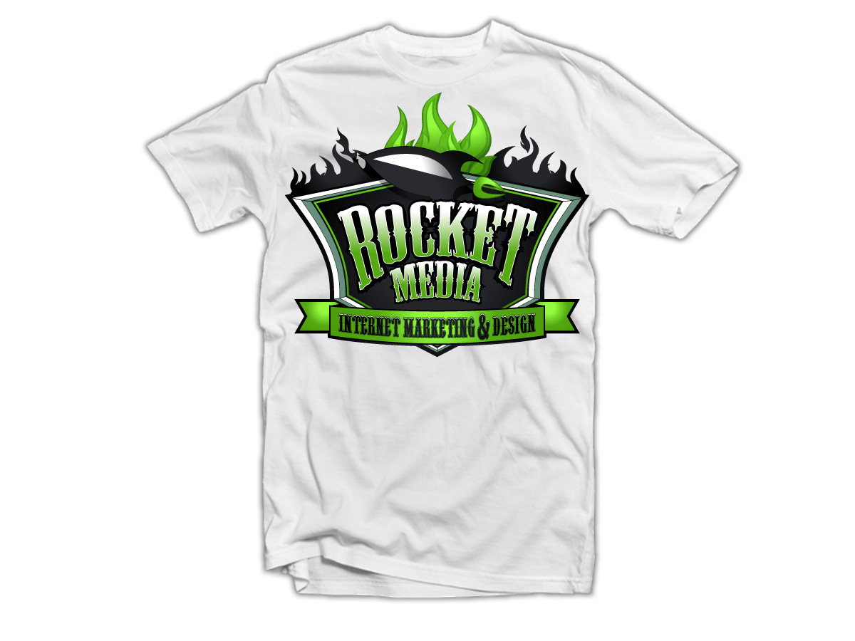 T-Shirt-Design von 0409i für Rocket Media | Design #1535023
