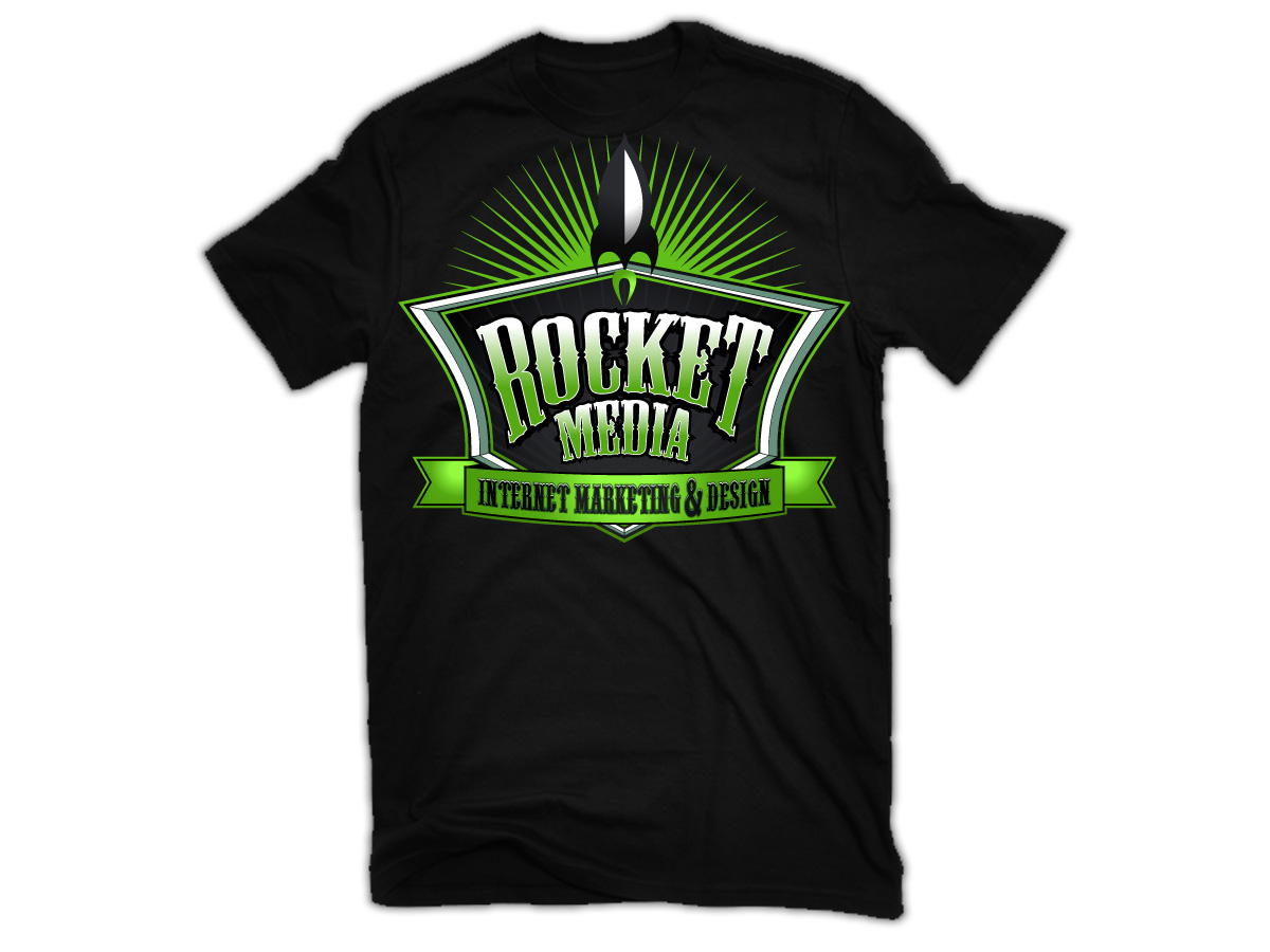 T-shirt Design by 0409i for Rocket Media | Design #1535024
