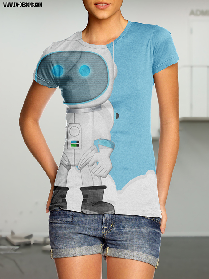 T-shirt Design by Ananass-Templates for Rocket Media | Design #1542181