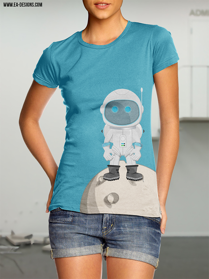 T-shirt Design by Ananass-Templates for Rocket Media | Design #1542185