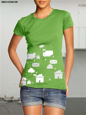 Diseño de Camiseta por Ananass-Templates para Rocket Media | Diseño: #1542212